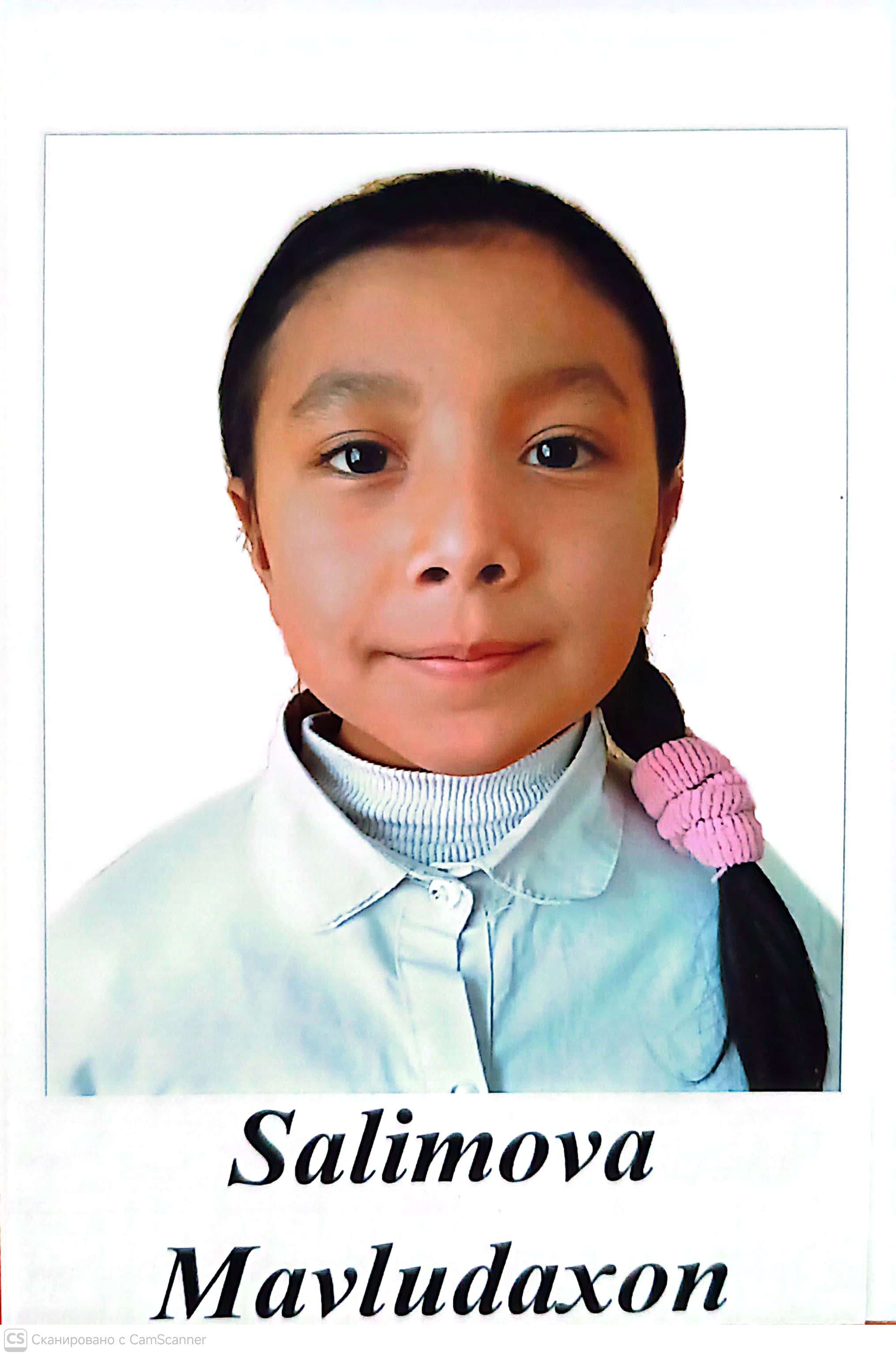 Salimova Mavludaxon